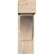 Ekena Millwork Thorton Block Smooth Bracket w/ Offset Brace, Douglas Fir, 7 1/2"W x 20"D x 24"H BKT0806X20X24THR05SDF - alternate 4